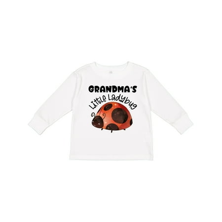 

Inktastic Grandma s Little Ladybug Gift Toddler Boy or Toddler Girl Long Sleeve T-Shirt