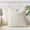 Beige, variant on Grey Cream Decorative Throw Pillow Covers Soft Chenille Tweed Textured Cushion Case,Modern Home Decor For Couch Bed Living Room