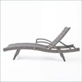 thumbnail image 4 of Outdoor Chaise Lounge Chairs 2-Piece, Slate Gray Rattan Wicker | Slate Gray | Rattan, 4 of 14
