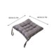 thumbnail image 2 of Almohadón de cojín para asiento, 40x40cm, jardín al aire libre, patio, hogar, cocina, oficina, sofá, silla, cojín B, 2 of 2
