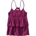 thumbnail image 1 of Aeropostale - Camiseta sin mangas con volantes para mujer, color morado, grande, 1 of 1