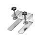 thumbnail image 1 of Abrazaderas de Instalación para Frente de Cajón de 2 Piezas, Dispositivo de Herraje para Gabinete, Clips de Fijación Extraíbles para La Instalación de, 1 of 8