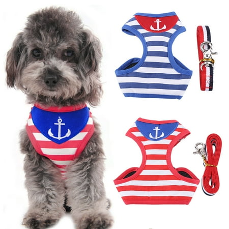 Easy Walk Dog Lead (Yosoo Pet Chest Vest, Fashion Soft Adjustable Walking Strap Vest With Lead Leash for Small Dogs Cats Puppy Kitten Training Running Hiking Harness)
