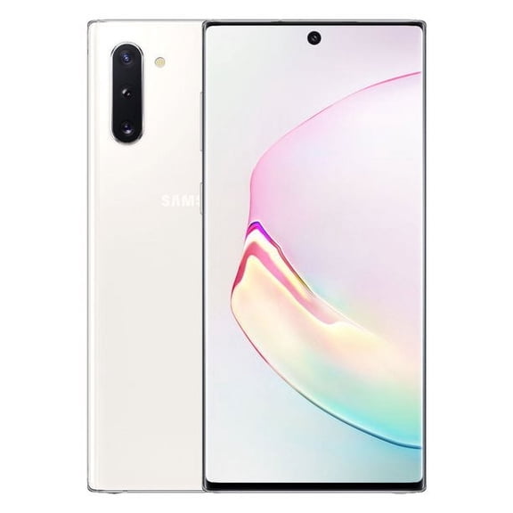 Pre-Owned Samsung N970 Galaxy Note 10 , Aura - and compatible - Unlocked - 256GB White