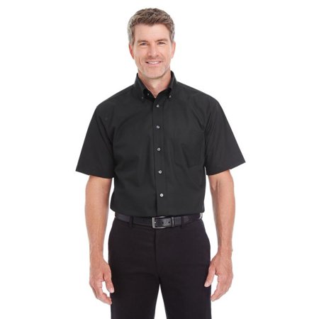 Mens Crown Collectiono Solid Broadcloth Short-D620S