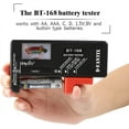 DFantiX Small Home Battery Tester, Capacity Testing for AA, AAA, C, D
