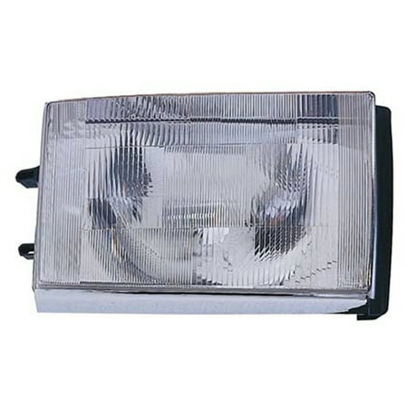Volvo Headlight - 1990-1993 Volvo 240 Aftermarket Driver Side Front Head Lamp Lens and Housing 13721063