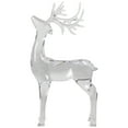 thumbnail image 4 of Northlight Standing Acrylic Deer Christmas Decoration - 15", 4 of 7