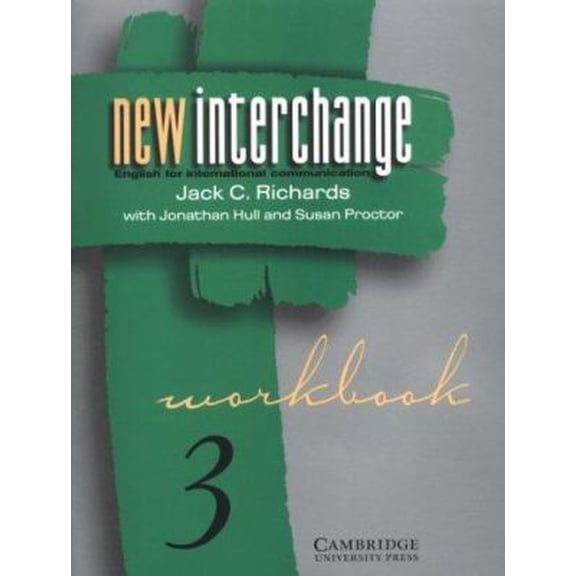 Pre-Owned New Interchange Workbook 3: English for International Communication (Paperback) 0521628415 9780521628419
