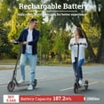 thumbnail image 6 of Electric Scooter for Adults - 350W/500W Motor, 8.5"/10" Solid Tire, Top Speed 19 MPH, Max 16-22 Miles Ranges, Load 265LBS, Aluminum Alloy Frame Foldable Commuting Escooter for Adults & Teens, 6 of 15