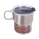 thumbnail image 1 of Taza de Acero inoxidable shamjiam para acampar con mango plegable Estilo B, 1 of 8