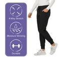 thumbnail image 7 of HeartSoul Break On Through Women's Scrubs Pant Low Rise Jogger HS030, 7 of 7