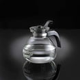 thumbnail image 4 of Bouilloire en Verre, Sifflante, Borosilicate Allemand, 12 Tasses, Résistante à la Chaleur, Thé, 4 of 5