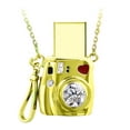 thumbnail image 2 of Mini Camera Locket Necklace Custom Picture Pendant Necklace Memorial Jewelry Gifts for Women Girlfriend Wife Photography Lovers, 2 of 8