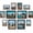 Black & Brown & Dark Grey, variant on 10 Pack Picture Frames Collage Wall Decor, Gallery Wall Frame Set for Wall or Tabletop Display, Engineered Wood and Shatter-resistant Plexiglass, Multi Sizes with 8x10, 5x7, 4x6 Frames, Brown