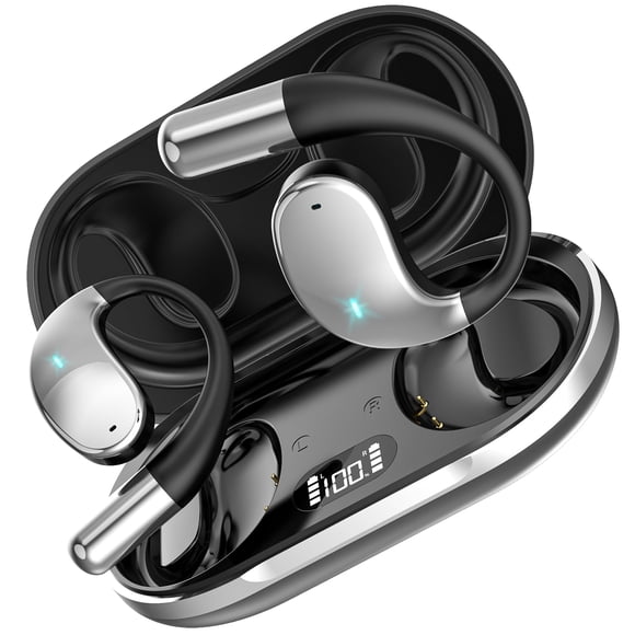 Auriculares inalámbricos Bluetooth de oído abierto ibeacos con micrófono ENC IP54