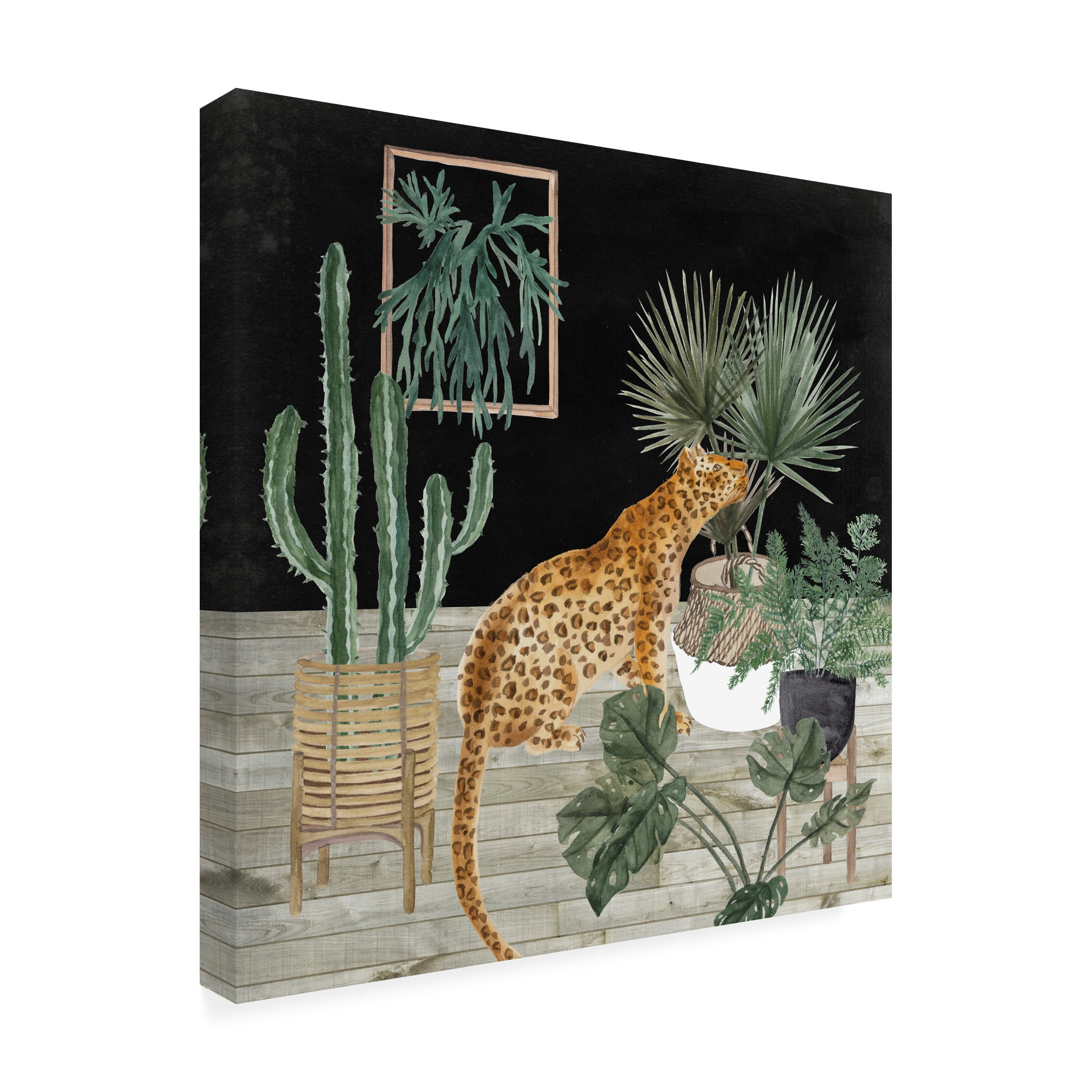 Melissa Wang 'Jungle Home II' Canvas Art