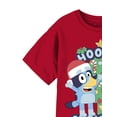 thumbnail image 3 of Bluey Hooray Christmas Girls Graphic Crew Neck Short Sleeve T-Shirt, Sizes 4-16, 3 of 4