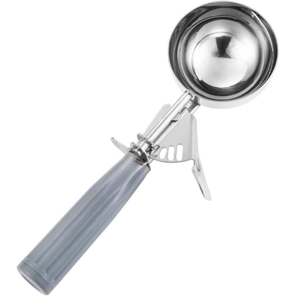 Portion Scoop - Disher, Cookie Scoop, Food Scoop - Ice cream scoop-Portion Control - 18/8 Stainless Steel