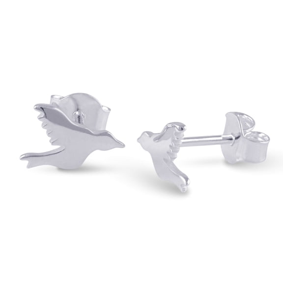 SilverCloseOut Faith Dove Earrings Sterling Silver