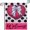 color 4, variant on JOOCAR Valentine's Day Garden Flags, Black and White Buffalo Plaid Hearts Welcome 12x18 Inch Reversible Garden Flags for Outdoor Garden Holiday Yard Decoration