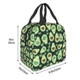 thumbnail image 3 of Disketp Avocado Heart Bolsa Térmica para Almuerzo para Hombre y Mujer, Ideal para Trabajo, Senderismo y Picnic, 3 of 8
