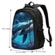 thumbnail image 5 of Balery Colorful Ocean Whale Mochila con carga USB para hombre y mujer - Mochila impermeable y antirrobo para laptop con puerto USB para viajes, trabajo, 5 of 7