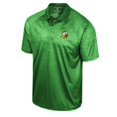 thumbnail image 2 of Men's Colosseum Green Oregon Ducks Honeycomb Raglan Polo, 2 of 3