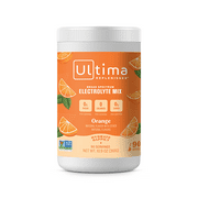 Ultima Replenisher Hydration Electrolyte Powder- Keto & Sugar Free- Feel Replenished, Revitalized- Naturally Sweetened- Non- GMO & Vegan Electrolyte Drink Mix- Orange, 90 Servings