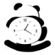 thumbnail image 1 of Reloj de escritorio, escultura decorativa, creativo, silencioso, adorno fácil de leer, estatua de mesa para mesita de noche, dormitorio, decoración pa, 1 of 9