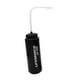 thumbnail image 1 of Botella de agua deportiva para mujeres y hombres, botella exprimible de 1 litro con larga para correr, béisbol, hockey, boxeo, actividades al Negro, 1 of 8