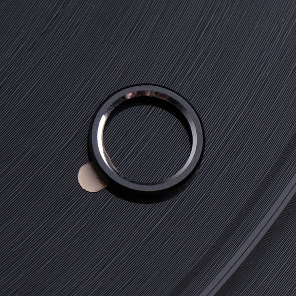 DEEPCRAFF 3Pcs Metal Phone Lens Protector with Firm Fit and Full Surround Protection for Phone Black