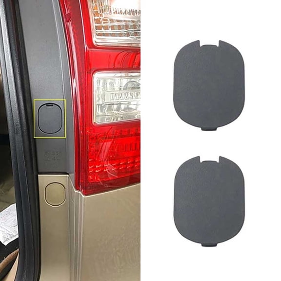 2PC Car Tail Light Decorative Covers For Honda CRV Civic 2007-2011 Decorative Screw Cap Lamp Nut Guard Durable Plastic Vehicle Accessory