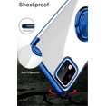 thumbnail image 4 of Case for Google Pixel 4 Case 5.7" Clear Back Ultra Thin Ring Holder Shockproof Electroplate Soft TPU Flexible Silicone Bumper Phone Case for Google Pixel 4 - Blue, 4 of 7