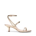 thumbnail image 2 of DREAM PAIRS Kitten Heels for Women, Strappy Square Open Toe Ankle Buckle Heeled Sandals Wedding Party Dress Shoes, 2 of 7