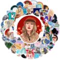 thumbnail image 4 of 100Pcs Singer Stickers, Music Album Waterproof Vinyl Sticker Birthday Gifts for Laptop, Water Bottles, Phones, Guitars, Gift for Kids, 4 of 4