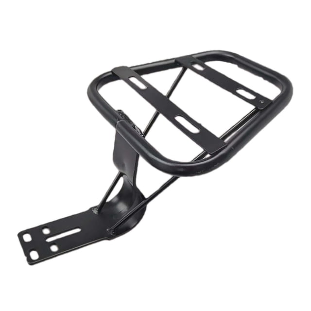 Motorcycle Rear Luggage Holder Frame Waterproof Easy to Install Irone Replacement Accessories Shelf Sturdy Support Backrest Storage Box Rack A