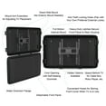 thumbnail image 4 of The TV Shield E-Series 58-65" Outdoor TV Cover (Fits 56-65" Television). Full Motion Mount, UV & Weather Resistant, Lockable, 4 of 6