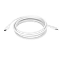 thumbnail image 4 of onn 10 ft USB-C to USB-C Charging Cable, USBIF Certified, White - Compatible with iPhone 16/15 Series, Samsung Galaxy, Note, Pixel Devices, iPad Pro, 4 of 8