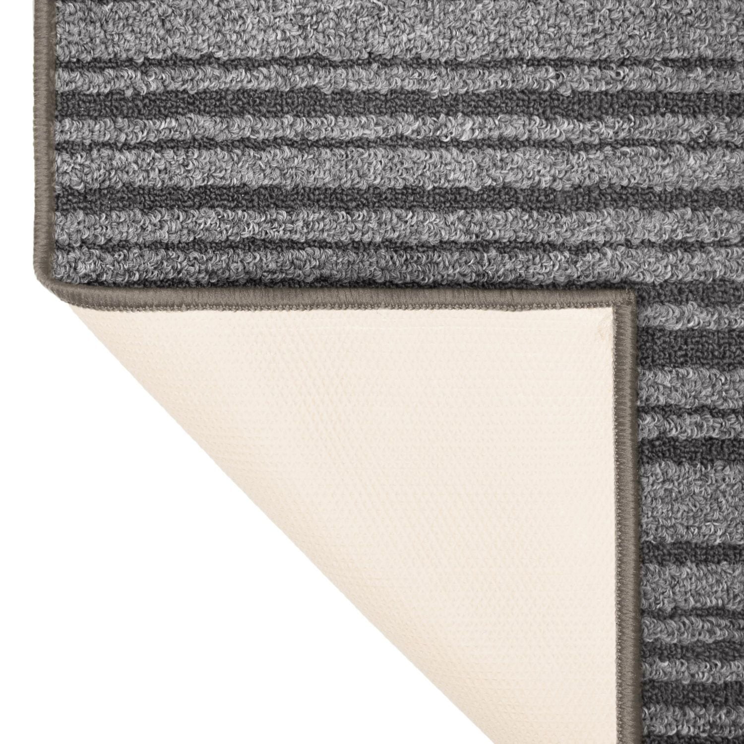 MAINSTAYS 36"x48" Rectangular Grey and Black Tufted Floor Mat