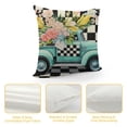 thumbnail image 4 of ARISTURING  Spring Pillow Covers Buffalo Plaid Tulip Flowers Truck Decor Pillow Cover Outdoor Pillows for Couch Sofa Patio Furniture Home Decorations, 4 of 5