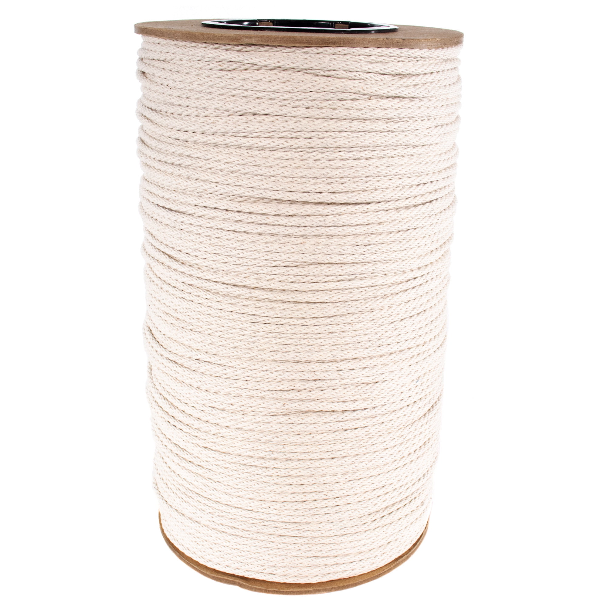 Paracord Planet Solid Braid Cotton Rope - 1/8, 3/16, 1/4, 3/8, & 1
