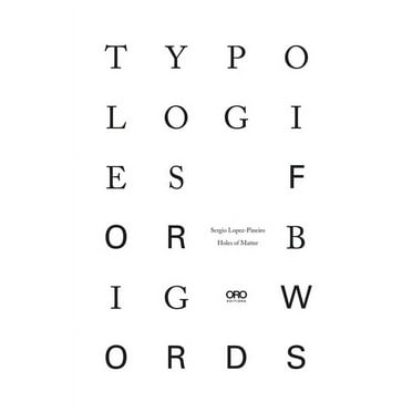 Typologies for Big Words (Paperback)