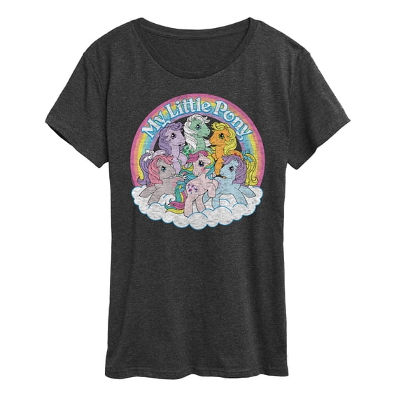 My Little Pony - Retro Group - Women's Short Sleeve Graphic T-Shirt