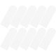 thumbnail image 2 of BRIGHTFUFU 10 marcadores de acrílico transparente, marcadores de acrílico en blanco, marcadores en blanco, marcadores transparentes sin terminar, 2 of 7