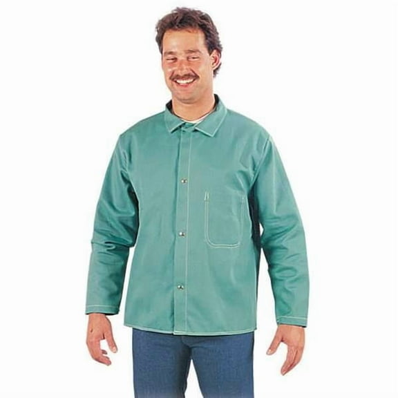 Steel Grip FlameResistantJacket, Grn,60 to 62",4XL WC 16750
