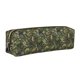 thumbnail image 1 of Disketp Green Skulls Estuche de Lápices de Cuero con Cierre, Estuche Compacto para Papelería, Bolígrafos y Accesorios Pequeños, 1 of 7