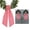 White and Red, variant on Lanola 2-Pack Wreath Sash for Front Door, Plaid Garland Fabric Ribbon for Boxwood Wreath and Porch Decor
