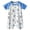 Blue, variant on Preemie Clothes Boys 3 6 12 18 24 Months Summer Cute Unisex Short Sleeve Outfit, All Season Infant Daily Wear,Green,6-12 Months
