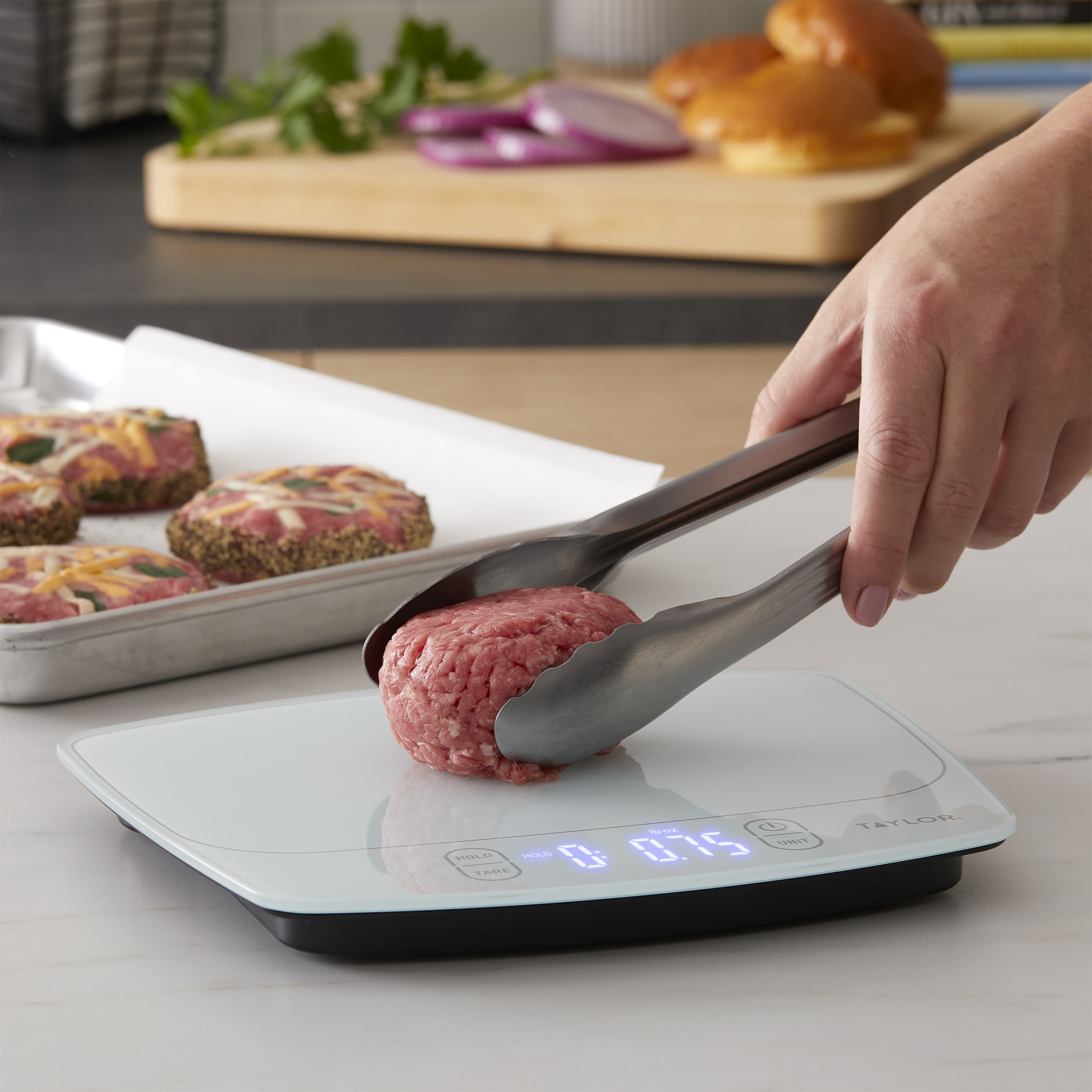 Taylor Waterproof Digital Kitchen Scale, 11 lb Capacity photo 7